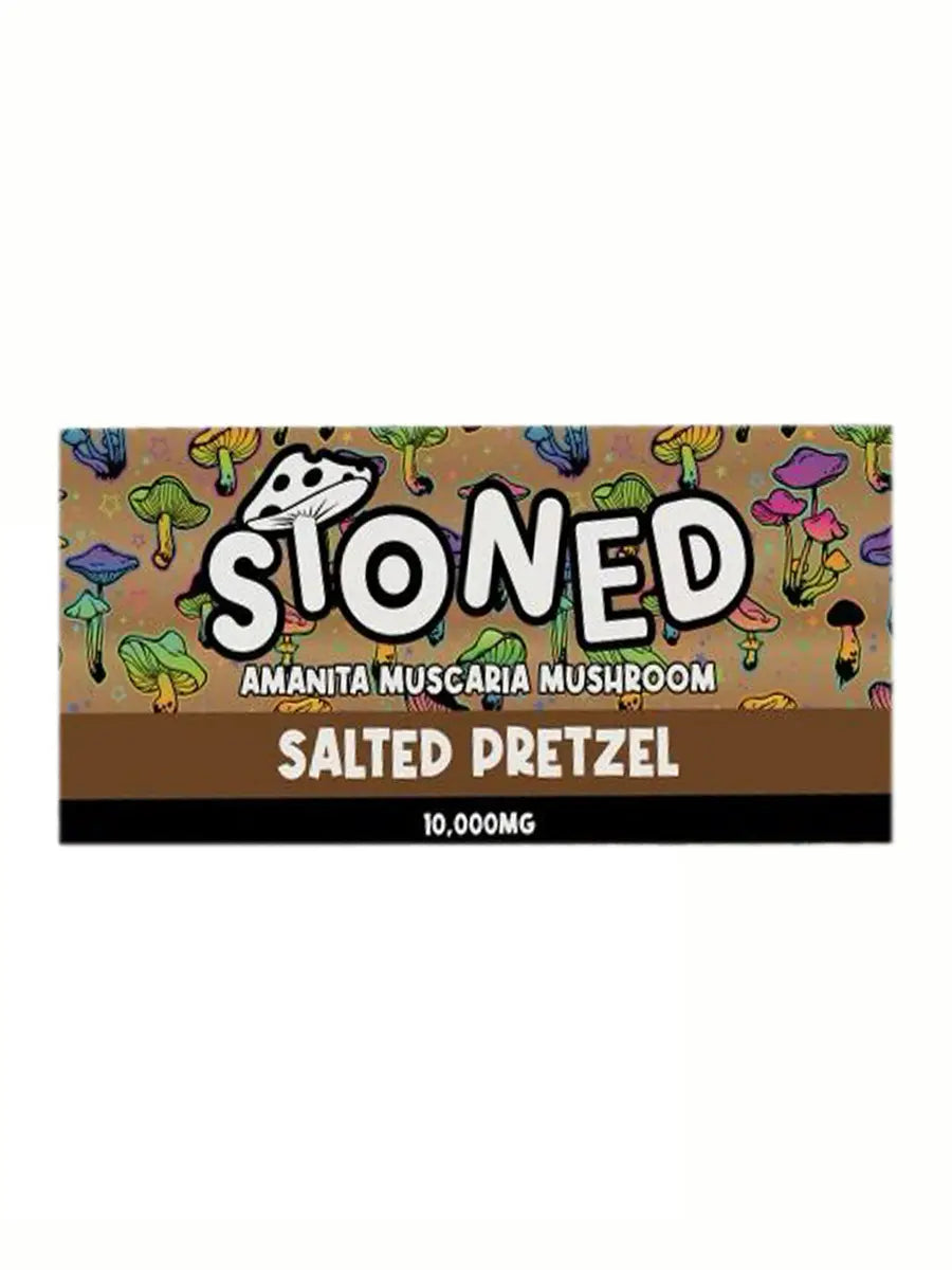 Stoned Amanita Muscaria Mushroom Chocolate Bar 10,000mg
