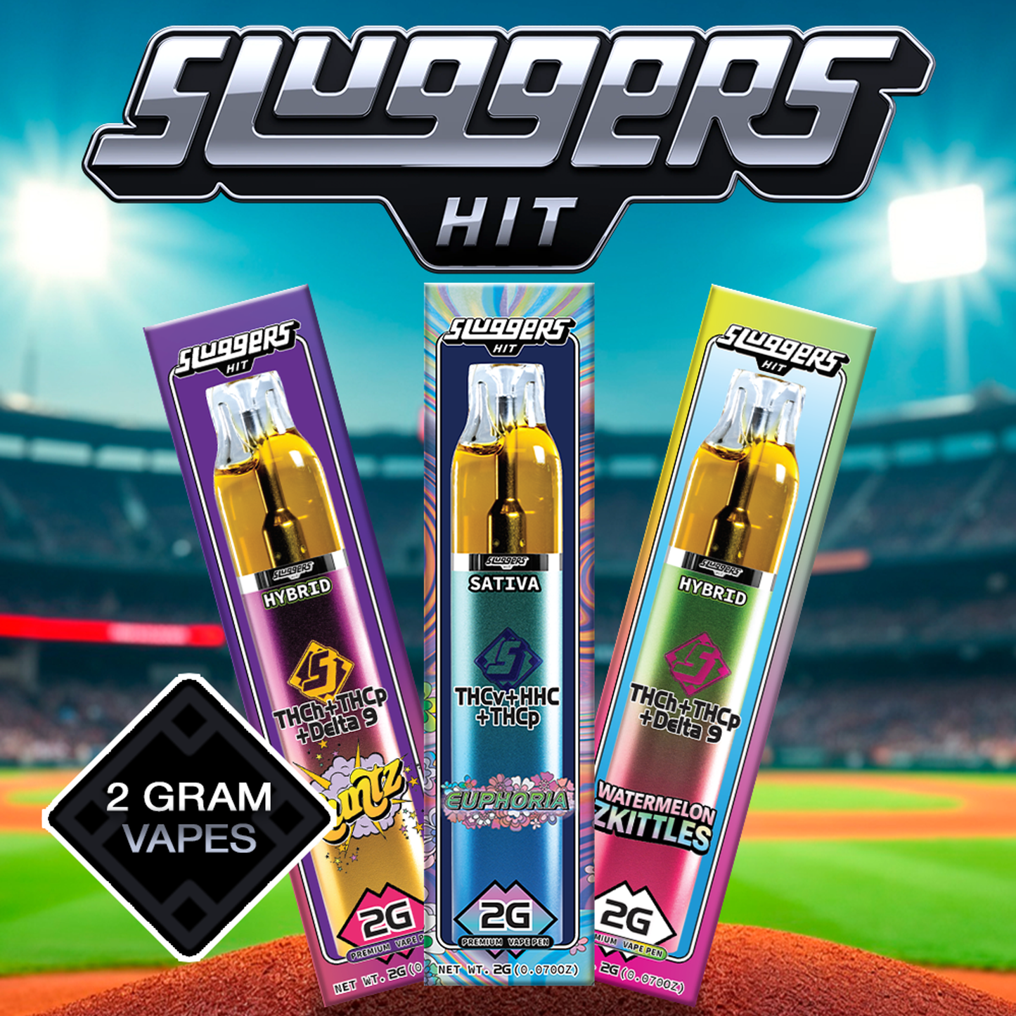 Slugger Hit 2 Gram Disposable