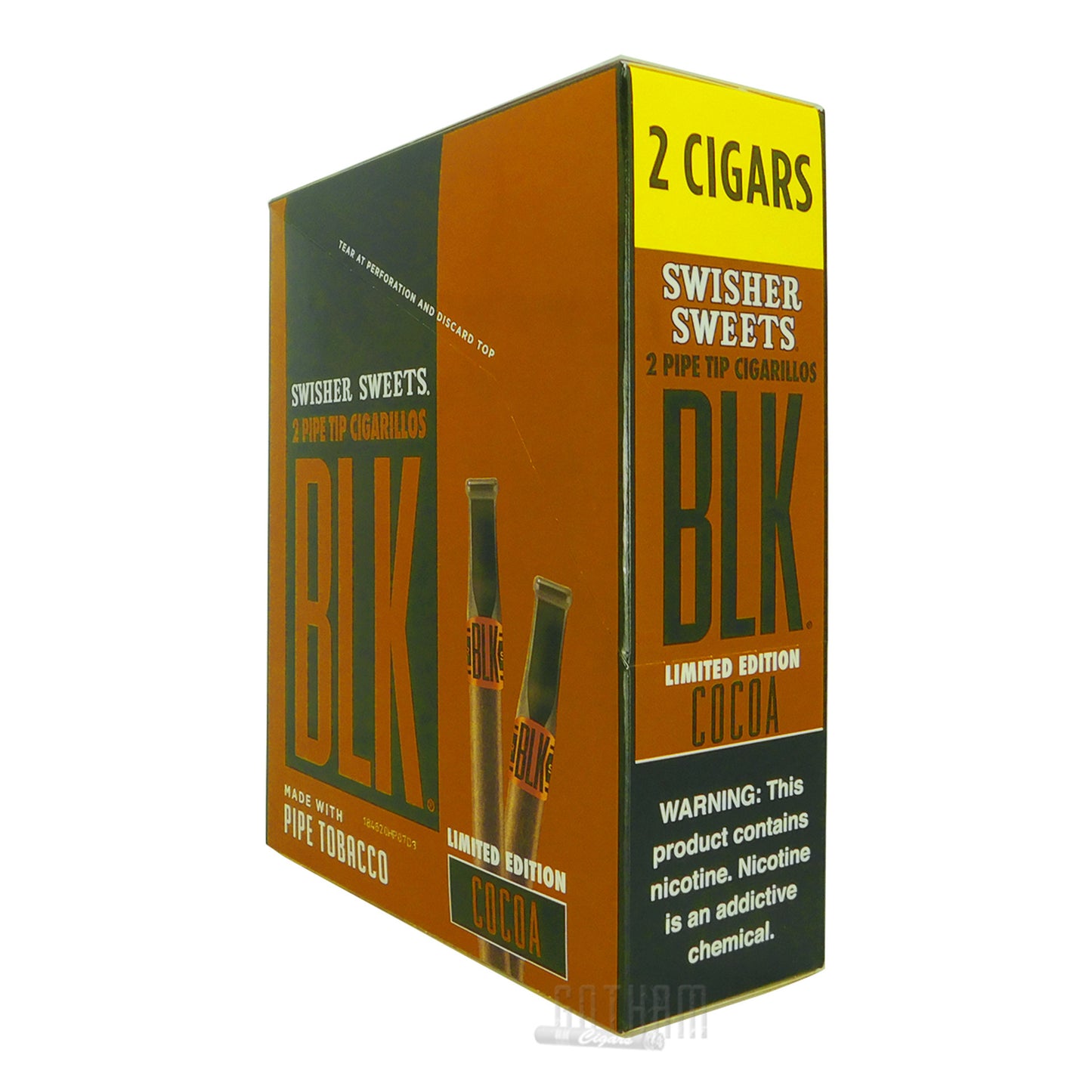 Swisher BLK 2 Tip Cigarillos