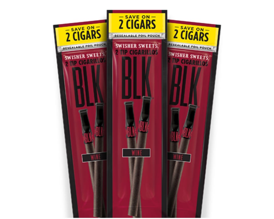 Swisher BLK 2 Tip Cigarillos