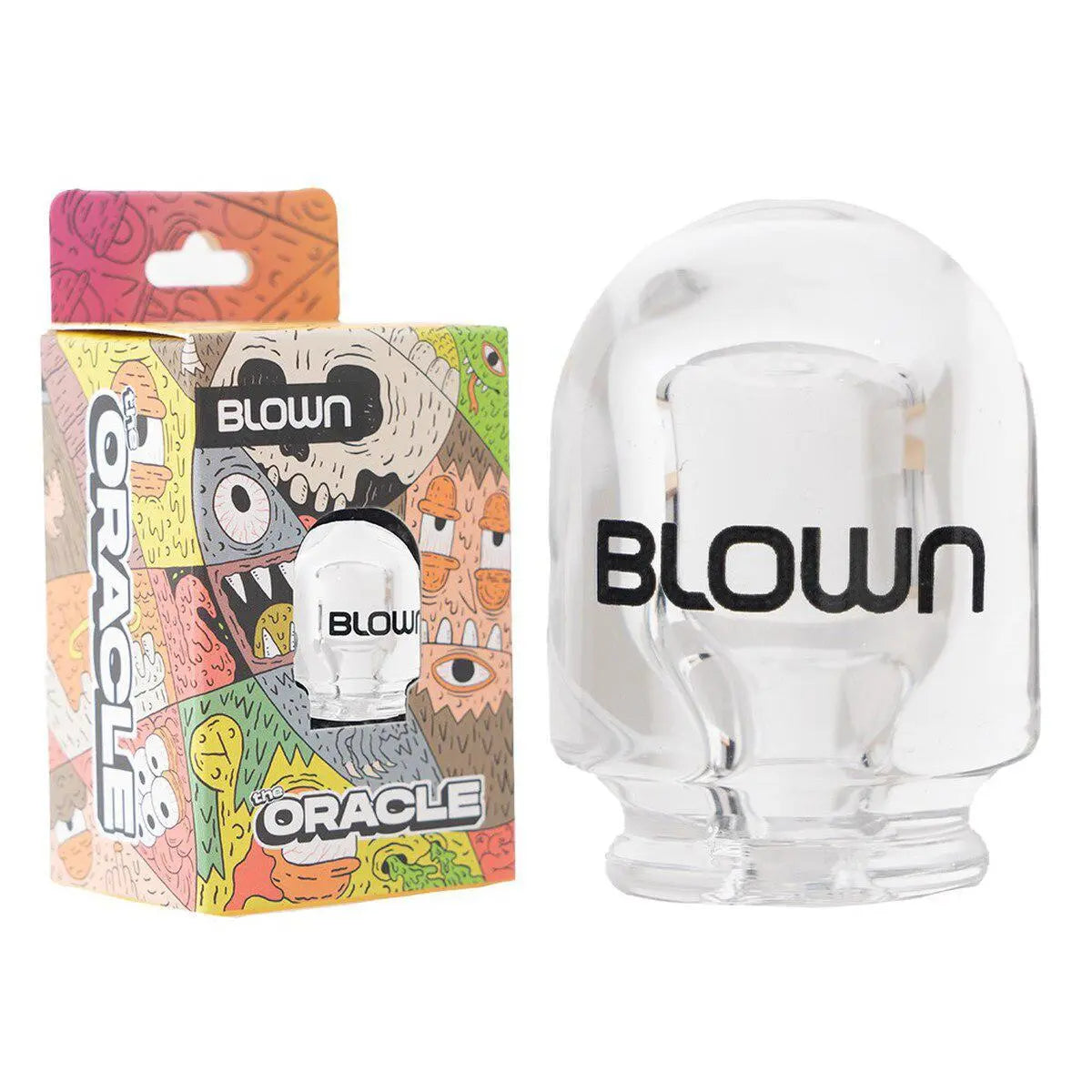 Blown Oracle Pivot Glass Top