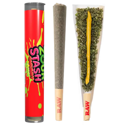 Zour Stash THC-A Hash Hole Prerolls 2g
